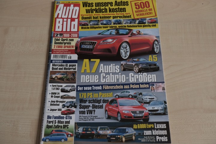 Deckblatt Auto Bild (35/2006)